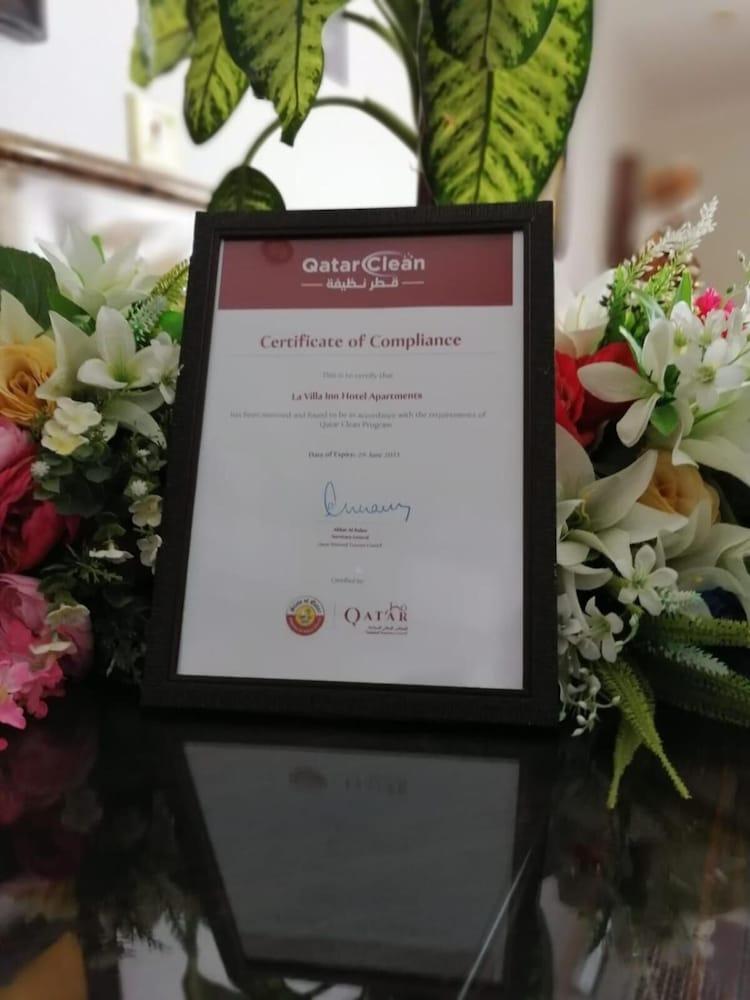 La Villa Inn Hotel Apartments Doha Kültér fotó